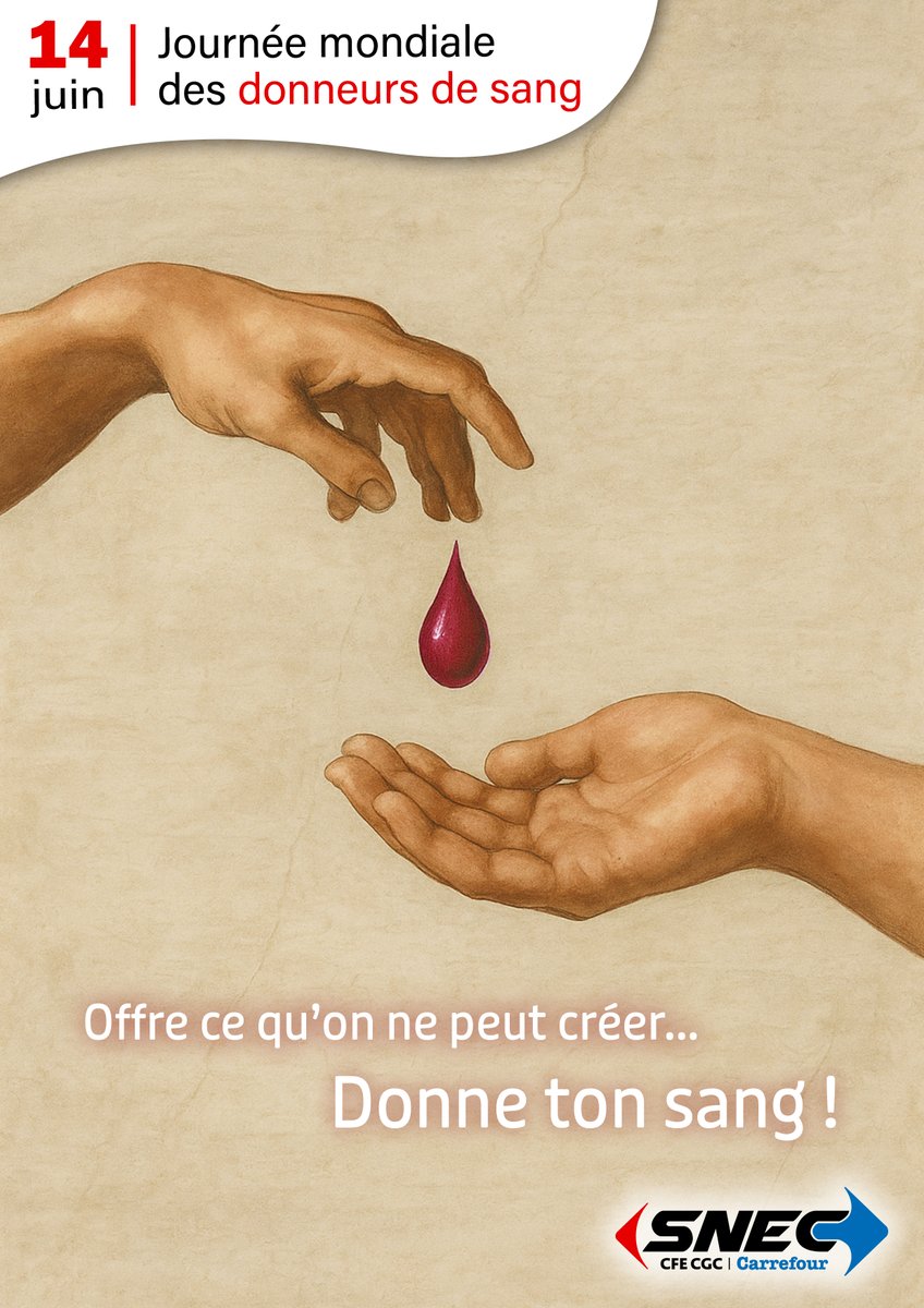 💉Vous avez entre 18 et 70 ans ? Vous pouvez donner votre sang ! 🩸 À condition d'être reconnu(e) apte suite à l'entretien préalable au don  #JourneeMondialeDesDonneursDeSang