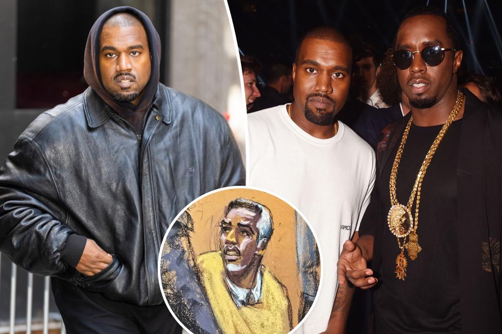 Kanye West makes surprise appearance at Sean ‘Diddy’ Combs’ trial to support disgraced rapper trib.al/BMd4nFh