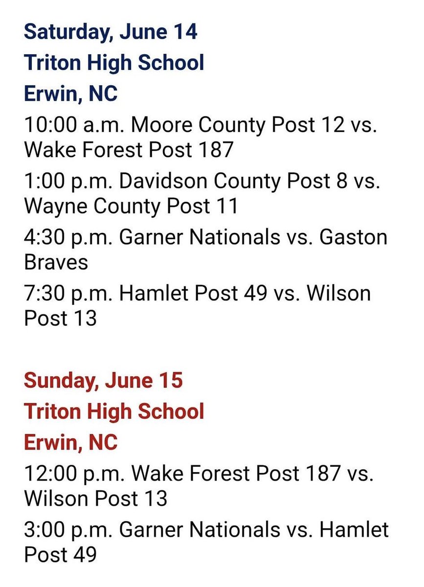 Davidson County Post 8 Athletics (@post8athletics) on Twitter photo 
