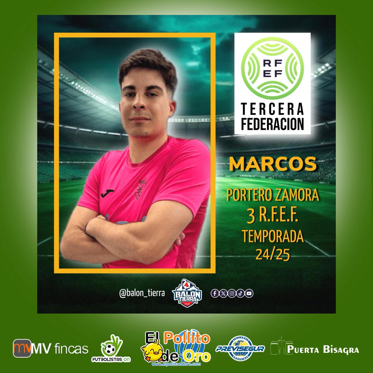 𝔹𝕒𝕝𝕠́𝕟 𝔸 𝕋𝕚𝕖𝕣𝕣𝕒 ⚽ (@balon_tierra) on Twitter photo 𝐙𝐀𝐌𝐎𝐑𝐀 𝐃𝐄 𝟑 𝐑𝐅𝐄𝐅 ⚽🧤🥅
#Marcos del <a href="/rcdcarabanchel/">Real Club Deportivo Carabanchel</a>
<a href="/mvfincas/">mvfincas</a>
<a href="/FutbolistasON/">Futbolistas ON</a>
<a href="/ElPollito_DeOro/">El Pollito de Oro</a>
🔰 PREVISEGUR
@puertabisagra
#LaCasaDelFútbolMadrileño
#ElFútbolQueNosGusta
#Bat 𝐙𝐀𝐌𝐎𝐑𝐀 𝐃𝐄 𝟑 𝐑𝐅𝐄𝐅 ⚽🧤🥅
#Marcos del <a href="/rcdcarabanchel/">Real Club Deportivo Carabanchel</a>
<a href="/mvfincas/">mvfincas</a>
<a href="/FutbolistasON/">Futbolistas ON</a>
<a href="/ElPollito_DeOro/">El Pollito de Oro</a>
🔰 PREVISEGUR
@puertabisagra
#LaCasaDelFútbolMadrileño
#ElFútbolQueNosGusta
#Bat