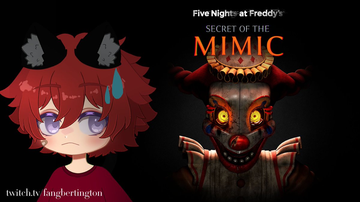 fangbertVT's tweet photo. secret of the mimic is out today !?!?! i'll be live in about 2-3 hours to play it! 😨 prepare urselves...
https://t.co/nS8mngk3ur
#Vtuber #envtuber #SOTM https://t.co/gcdTGzn0mn
