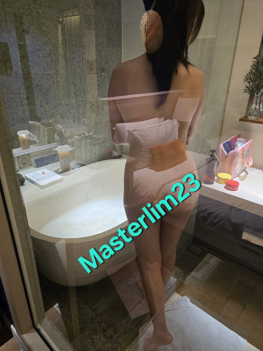 找不到情侣 只好自己泡澡🛀
