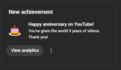 Failwhip's tweet image. Thank you to everyone who has been on the journey with me, whether you've just found my channel or you've been around for years. I really appreciate you!