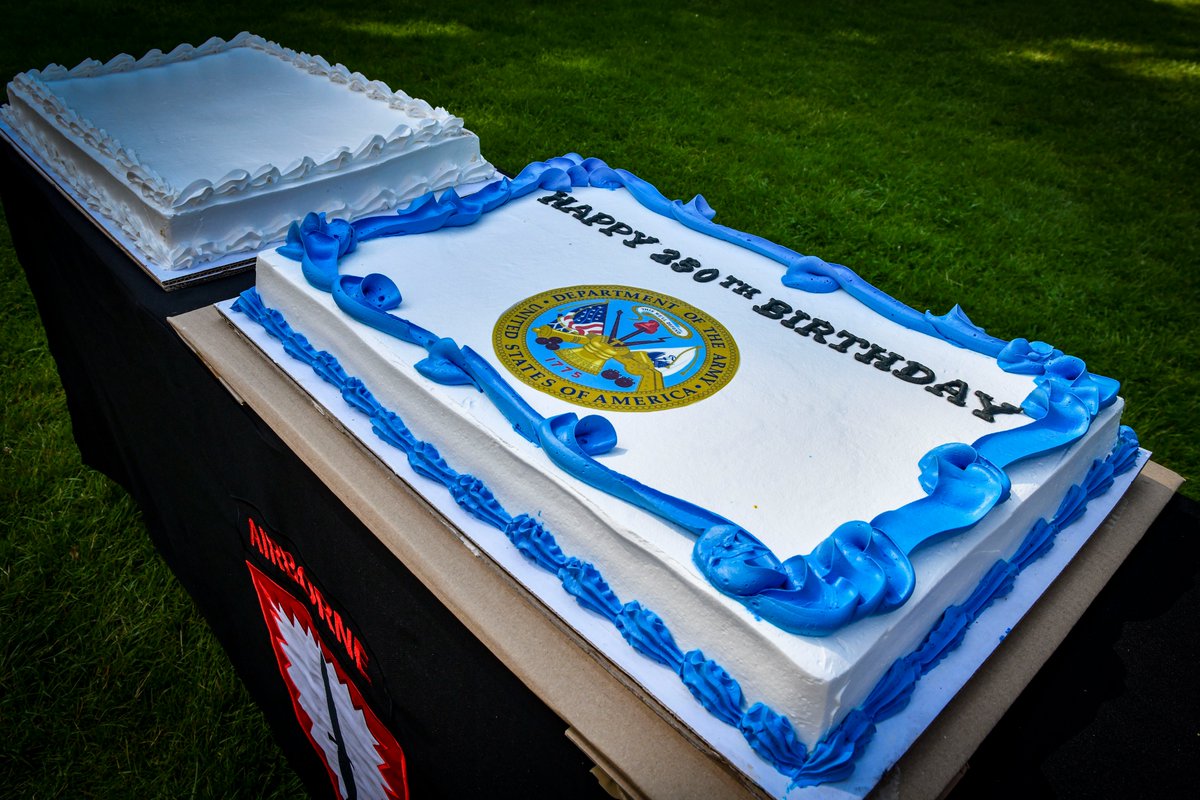 US_SOCEUR's tweet image. SOCEUR Celebrates 250 Years of Army Service!
From early morning PT to cake and community walks, we honored the @USArmy’s legacy at Patch Barracks, Germany.
Here’s to 250 years of strength, service & sacrifice! 🎂🎖️
#Army250 #armyStrong #SOFinEurope @USSOCOM