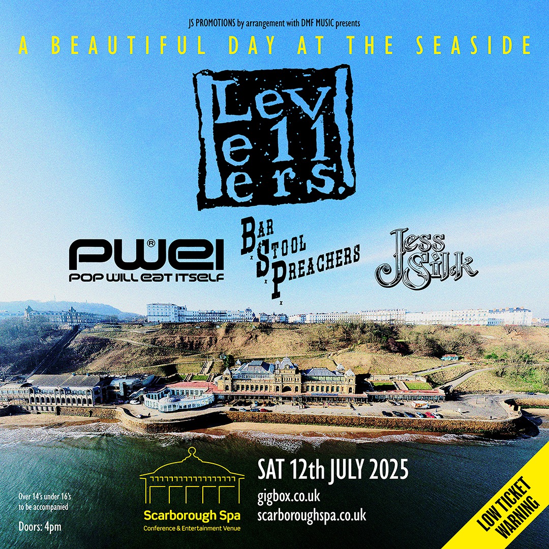 LOW TICKET WARNING! We're excited to be joining our friends Levellers, Bar Stool Preachers and Jess Silk at Scarborough Spa for A Beautiful Day at the Seaside next month! Grab your tickets before they're gone!

Tickets here: seetickets.com/event/leveller…