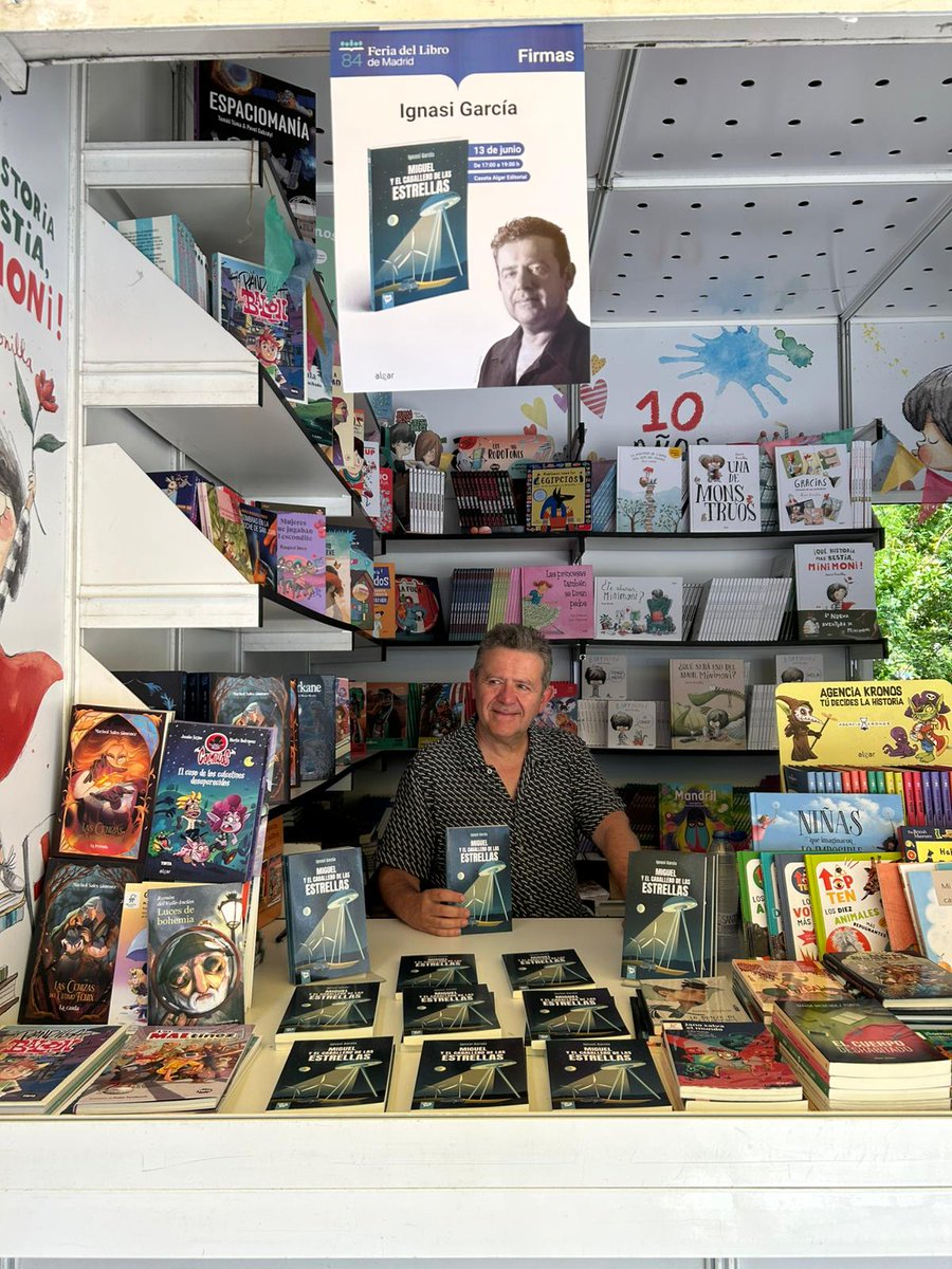 Algar Editorial (@algareditorial) on Twitter photo Ignasi García ya está firmando en nuestra caseta de la <a href="/FLMadrid/">Feria del Libro de Madrid</a> ¡Ven a conocerle! Ignasi García ya está firmando en nuestra caseta de la <a href="/FLMadrid/">Feria del Libro de Madrid</a> ¡Ven a conocerle!
