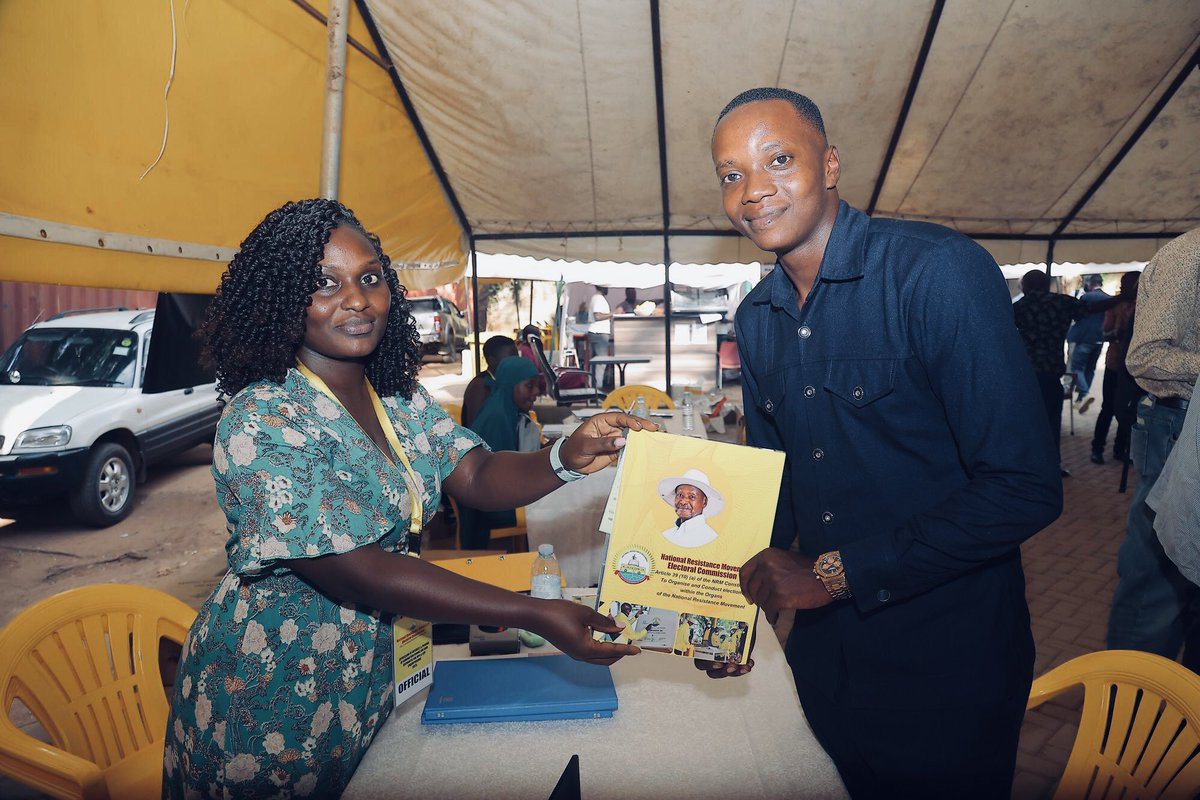 ArnoldAijuka's tweet photo. I have successfully picked our nomination forms. 

This is the beginning of Great Chapter for the youth and nation at large.

Thank you for your continued prayers and support.

To the ordinary youth who walks the path I do
“IF THERE WERE NO LIMITATIONS HOW BIG WOULD YOU DREAM?!” https://t.co/QWKnHienuh