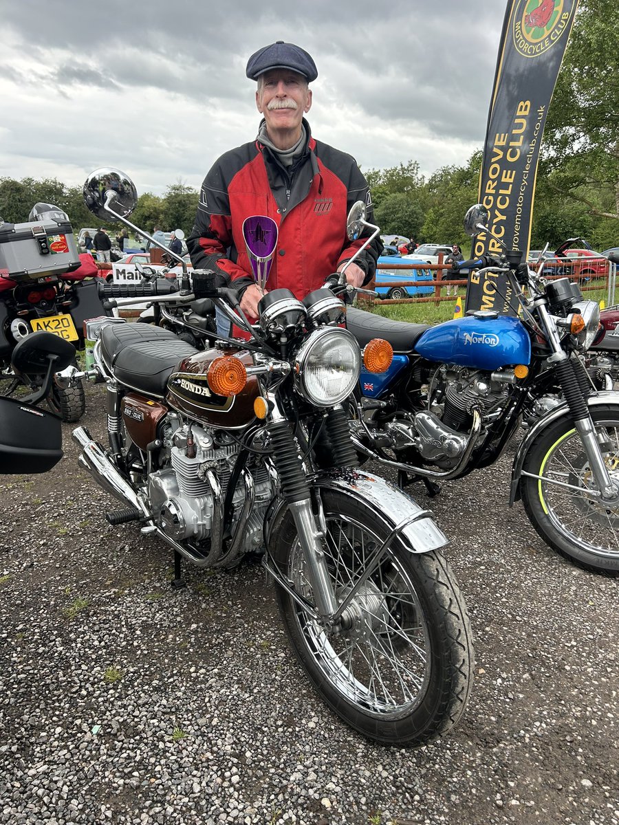 Thank you to all the Bikers who attended Auto Fest. We thought it only fair to select two ‘Best Motorbike On The Day’ this year,as we had for the cars.

The awards went to..

Ian with his Ariel Huntmaster 650 Special &amp; Richard with his Honda 550 Four.

Congratulations both! 🏆🏆