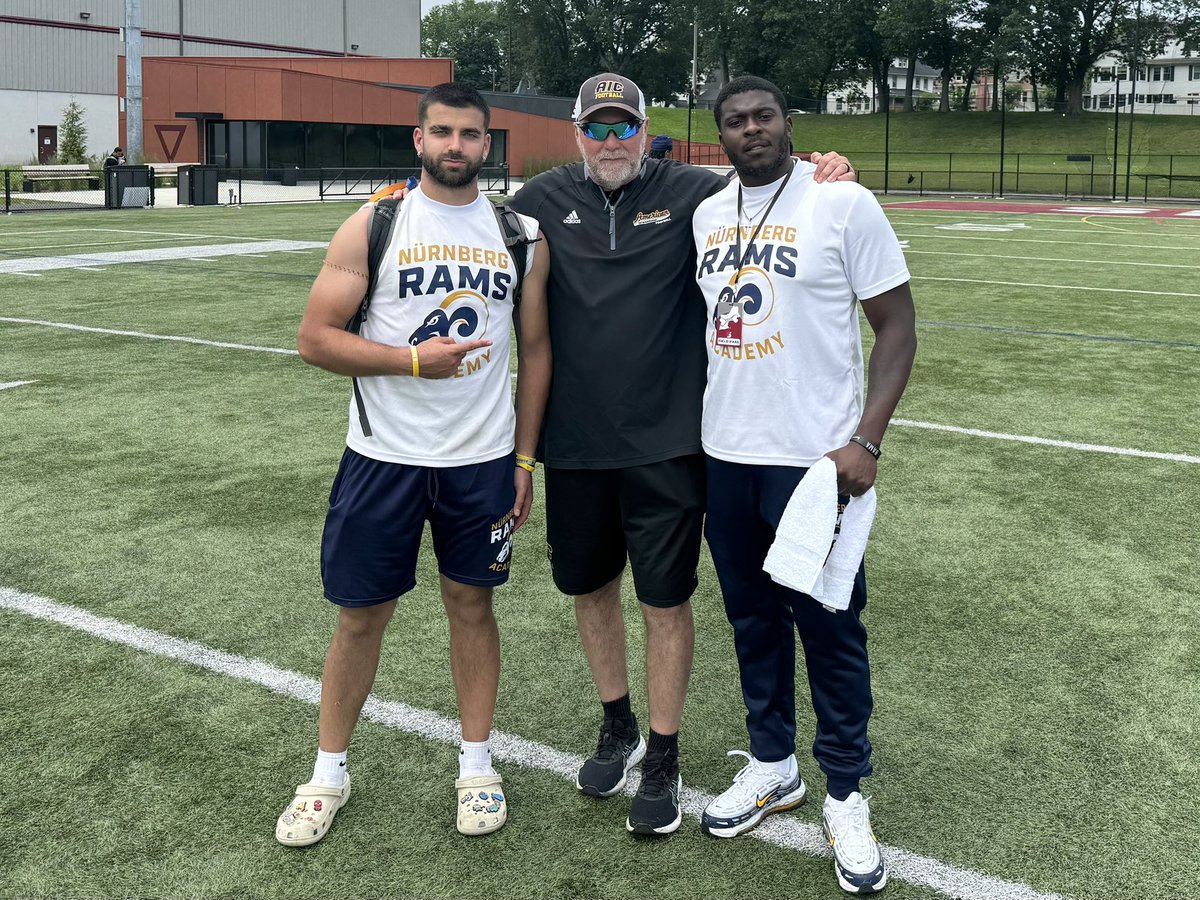 FlorisAkova's tweet image. After an amazing @2025BONECAMP i’m blessed to announce that i have received an offer from @AICFootball ! #AGTG
@CoachMikeBlock @JoshAlaeze @RamsAcademy