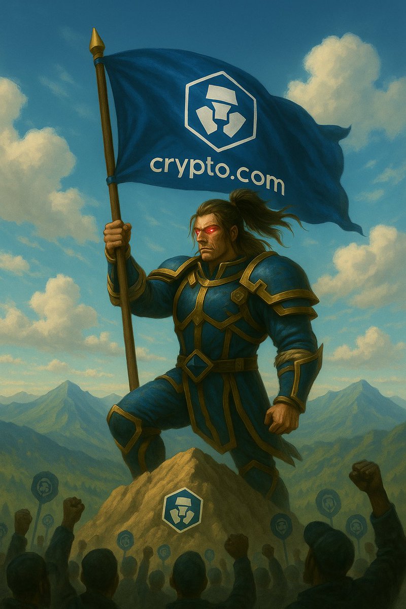 VarianCrypto's tweet photo. @bigcroenergy @cryptocom @kris 💥 Survived FTX? ✅
😭 Stayed while others cried? ✅
🐻 Told bears to go outside? ✅
📈 Still stacking $CRO like it’s 2021. 🔥🧠💎
#CROGang 🦁 #StillHere ⛓️ #CryptoDegen 🤖 #CROFam https://t.co/9Ga1vbeHp2