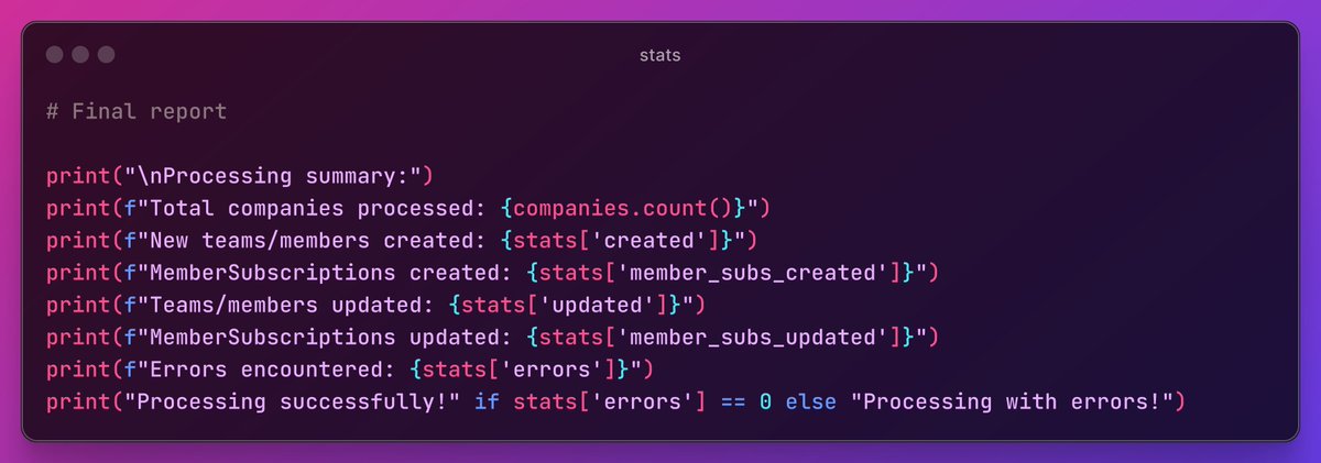 😅 Even the script knows it’s Friday the 13th.

See you on Monday

#FridayThe13th #TechHumor #ErrorHandling #DevLife #Python