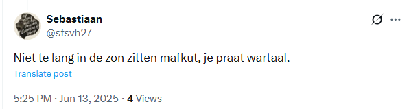 Kronenberg211's tweet photo. Jij hebt vast commentaar op onfatsoenlijke bejegening...van vrouwen. 🤪🤡

Steek je hand in eigen boezem en verander je gedrag!
#bejegening #nieuwsvandedag #lalegul #Lientje #vrouwen #uitspreken #seksisme #discussie #fatsoen #normenenwaarden https://t.co/qV3l77MwLw