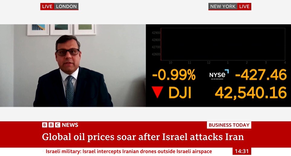 Gaurav Sharma (@the_oilholic) on Twitter photo I had a great discussion on #oil prices in an interview with <a href="/BizFleury/">Michelle Fleury</a> on <a href="/BBCWorld/">BBC News (World)</a>. Tensions in the Middle East have triggered a price spike but non-OPEC oil is keeping a bit of a lid on things. Unless #Iran's #energy assets are hit by Israel, prices will slide back #OOTT #WTI I had a great discussion on #oil prices in an interview with <a href="/BizFleury/">Michelle Fleury</a> on <a href="/BBCWorld/">BBC News (World)</a>. Tensions in the Middle East have triggered a price spike but non-OPEC oil is keeping a bit of a lid on things. Unless #Iran's #energy assets are hit by Israel, prices will slide back #OOTT #WTI
