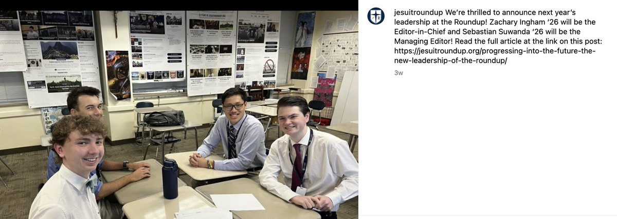 The Roundup (@jesuitroundup) on Twitter photo  The Roundup (@jesuitroundup) on Twitter photo