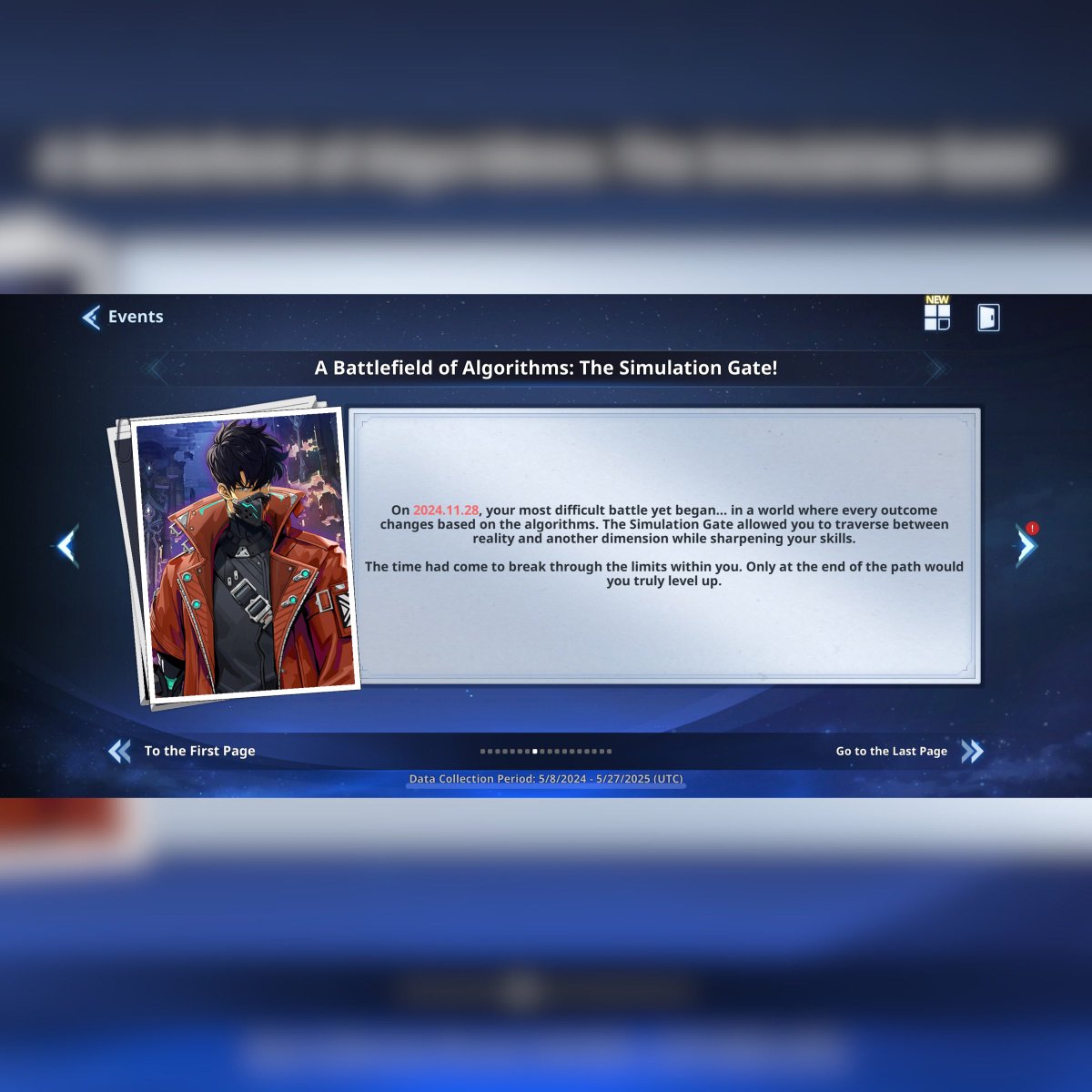 1st #Anniversary #ThankYouLetter in #SoloLevelingArise (Part 2/5).

#SungJinwoo #Jinwoo #SoloLeveling #aura #Solo #Leveling #OnlyILevelUp #SLV #SL #Hunter #mobileGame #iOS #Jahrestag <a href="/sololeveling_pr/">アニメ『俺だけレベルアップな件』公式</a> <a href="/SoloLevelingTV/">Solo Leveling</a> <a href="/Sololv_ARISE_GL/">Solo Leveling:ARISE | Official Page</a> <a href="/SLANewsEN/">Solo Leveling:ARISE - News</a>