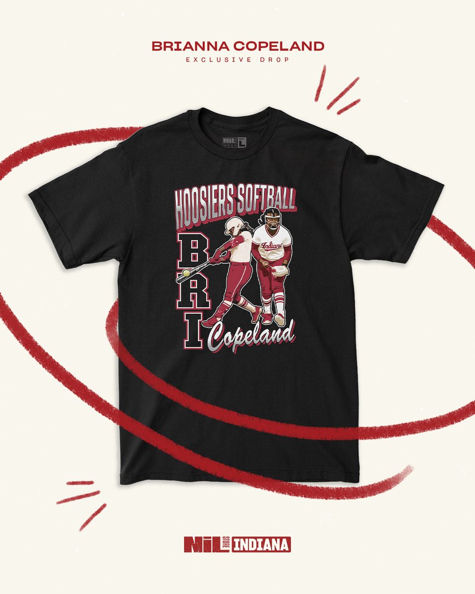 Brianna Copeland’s senior season was one to remember, so remember with the Indiana NIL Store’s new exclusive drop💥 

Every purchase directly supports Brianna. 

Available in tee, crew, and hoodie: indiana.nil.store/collections/br…
