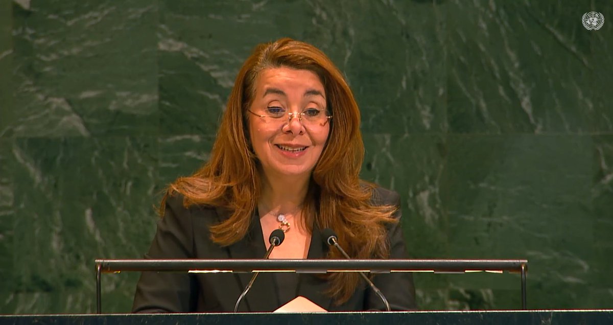 GhadaFathiWaly's tweet image. I was honoured to speak at the #UNGA on 10 years of the Nelson Mandela Rules on prison management.
The Rules remind us that even behind bars, hope must not be caged & dignity must not be denied.
Let’s carry forward Mandela’s legacy by turning second chances into new beginnings.