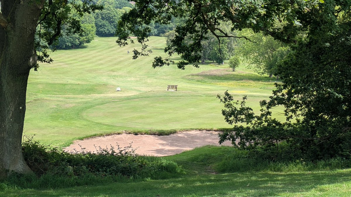 Course looking nice for the weekend ❤️❤️ say hello if you're up