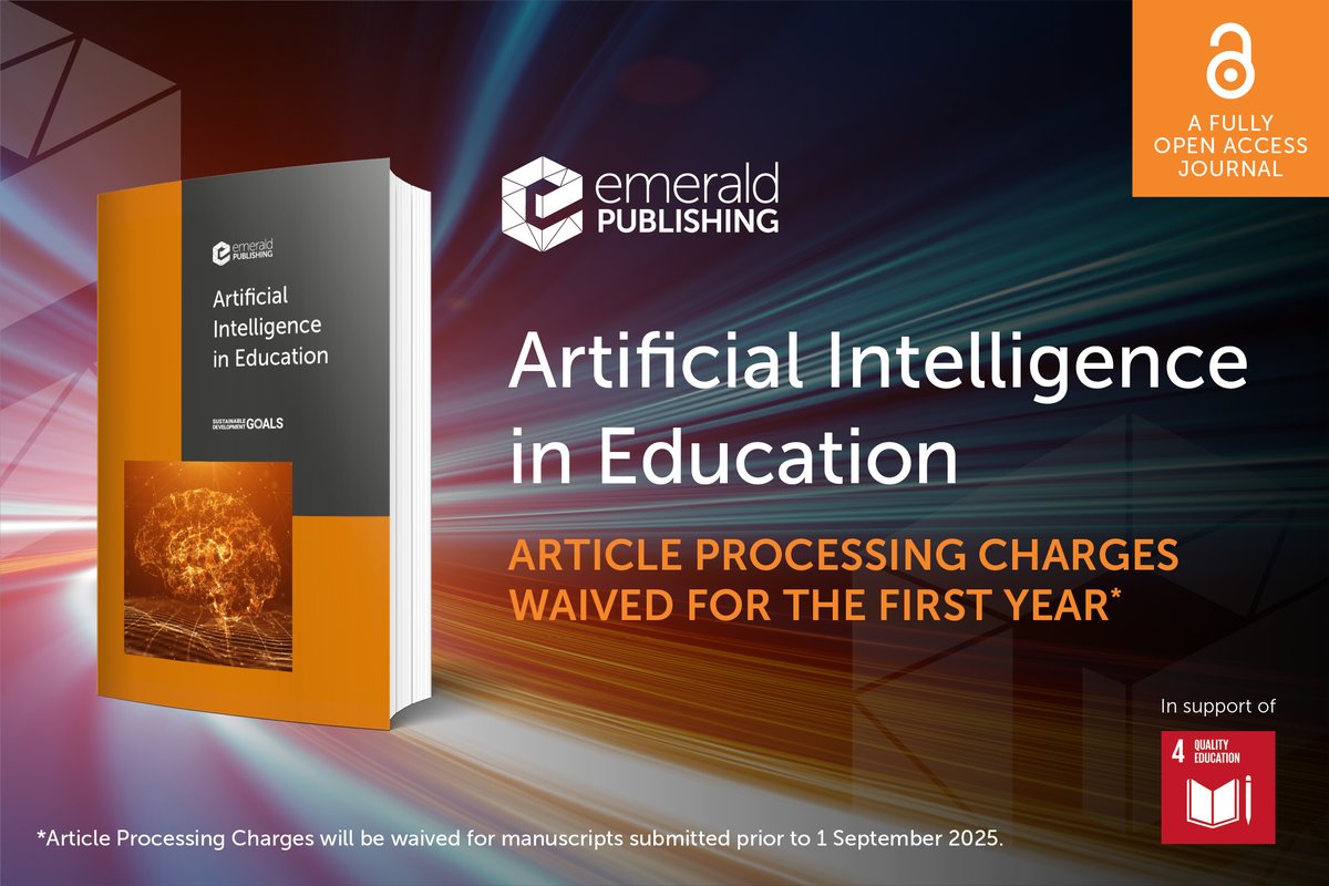 Exciting news! Our first article has now published in our new #OA journal, Artificial Intelligence in Education. The study explores how #AI tools influence the academic success &amp; adaptation of international students in #HigherEducation etc. Learn more here bit.ly/3ZuuMFW