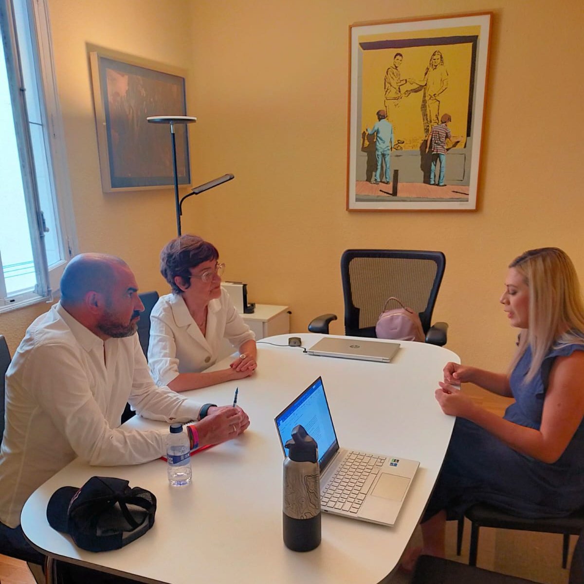 Fundación Pedro Zerolo (@fpedrozerolo) on Twitter photo Nuestra presidenta Luisa Estévez y vicepresidente <a href="/ToniPoveda/">Toni Poveda</a> se han reunido con Bianka Rodríguez (@ilgalac) y Alejandro Acosta (ACPP Madrid) para explorar alianzas y sumar fuerzas por objetivos comunes. 🌈🤝 #Igualdad #LGTBI Nuestra presidenta Luisa Estévez y vicepresidente <a href="/ToniPoveda/">Toni Poveda</a> se han reunido con Bianka Rodríguez (@ilgalac) y Alejandro Acosta (ACPP Madrid) para explorar alianzas y sumar fuerzas por objetivos comunes. 🌈🤝 #Igualdad #LGTBI