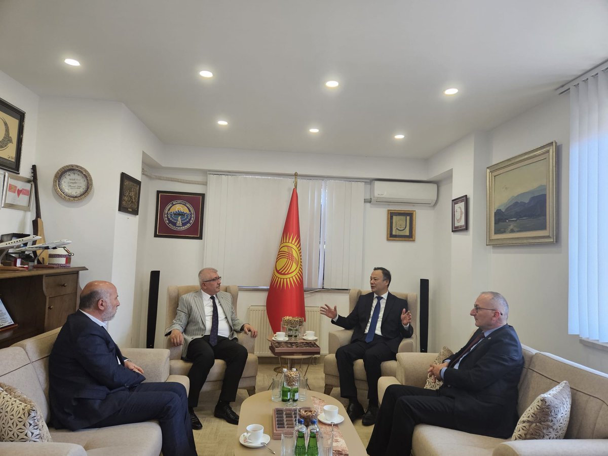 On June 11, 2025, met with the Rector of Sinope University, Shakir Tashdemir # mfa.gov.kg/en/dm/posolstv…