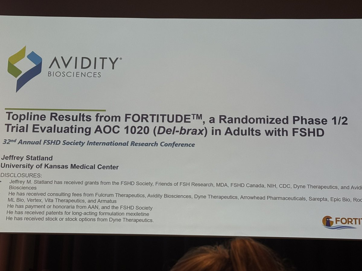 vishnuvy's tweet image. Promising phase 2 trial result in FSHD! Exciting times ahead- looking forward to Phase 3 trial @FSHDSociety #FSHD