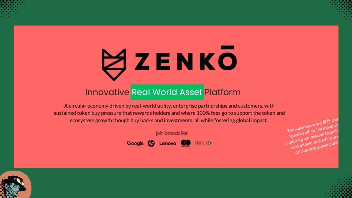 0x_dynamo's tweet photo. ⚠️ Warning : This thread contains Alpha 

What if every step you took or ad you watched could plant a tree or feed someone? 

  Nah, this isn't a movie. THIS IS ZENKŌ PROTOCOL. 

@zenkoprotocol turning your actions into real-world impact. 

A Thread, Promise you won't fall in love hehe👇