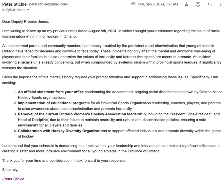 Peter_S98's tweet photo. @SylviaJonesMPP -- While you, I, and many others may not face racism daily, you were elected to represent everyone in Dufferin–Caledon. Leadership means speaking up for all constituents.

@DaveSheen10 @inthehillsmag @caledon_citizen   #GetUncomfortable #SilenceIsUnacceptable https://t.co/YQz7EW7adr