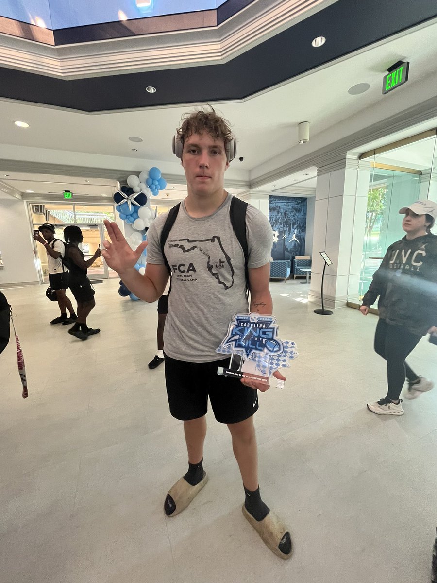 JHebel88's tweet image. Thank you @Belichick_B and @UNCFootball staff for having us up for 7 on 7! I had an amazing time and grateful to be the King of The Hill! 💙🤍@coachhenn12 @damheswift_3 @JakeCha75280315 @LHSNaughts @CountyPolk @tampafootballFL @RealNews102 @PrepRedzoneFL @sixstarfootball…