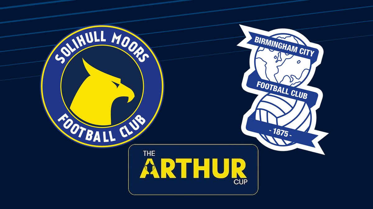 Solihull Moors FC (@solihullmoors) on Twitter photo Tickets are now on sale for the Arthur Cup game v <a href="/BCFC/">(C) Birmingham City FC</a> on 16th July. Always a great occasion and for such a good cause. Coming along? Click here for prices and details of how to book:
solihullmoorsfc.co.uk/news/posts/art…
💛💙#SMFC Tickets are now on sale for the Arthur Cup game v <a href="/BCFC/">(C) Birmingham City FC</a> on 16th July. Always a great occasion and for such a good cause. Coming along? Click here for prices and details of how to book:
solihullmoorsfc.co.uk/news/posts/art…
💛💙#SMFC