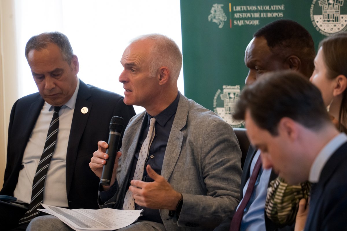 We hosted an inspiring event showcasing how #Lithuanian businesses are at the forefront of climate change mitigation &amp; sustainable development. The highlight was on Lithuania's impressive catalogue of green solutions and innovations aligning with the #EU's development priorities.