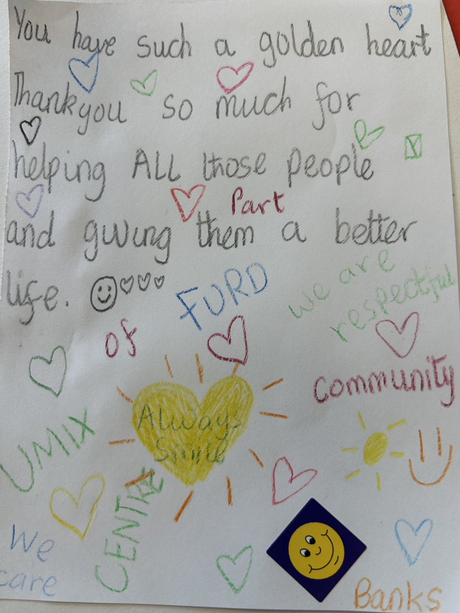 Arbourthorne Primary/ An Even Better Arbourthorne (@arbourthornecps) on Twitter photo What a memorable visit to the incredible UMIX centre hearing about some of the valuable work supporting people who’ve had to leave their countries. We got to score against some very talented players-Thank you! <a href="/furdday/">FURD</a>
<a href="/SchsofSanctuary/">Schools of Sanctuary 🧡</a> <a href="/SheffCityofSanc/">City of Sanctuary Sheffield🧡</a> <a href="/RefugeeWeek/">Refugee Week 🧡</a>
#community What a memorable visit to the incredible UMIX centre hearing about some of the valuable work supporting people who’ve had to leave their countries. We got to score against some very talented players-Thank you! <a href="/furdday/">FURD</a>
<a href="/SchsofSanctuary/">Schools of Sanctuary 🧡</a> <a href="/SheffCityofSanc/">City of Sanctuary Sheffield🧡</a> <a href="/RefugeeWeek/">Refugee Week 🧡</a>
#community