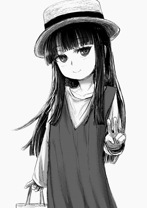 #これを見た人は黙って黒髪を貼れ