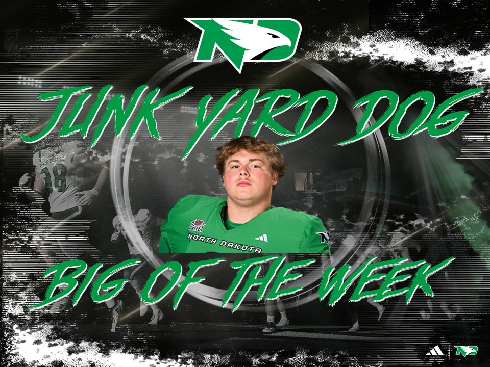 UNDfootball's tweet image. The real competition is here. It's us vs. us - growth vs. excuses. 

These guys choose growth &amp;amp; are our #JYDs of the Week!

Big of the Week - Wyatt Bell | @Wyatt5959 
Mid of the Week - Grady Kentch | @KentchGrady
Skill of the Week - Korey Tai | @Tai_Korey

#UNDproud | #LGH | #JYD