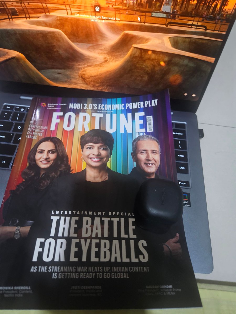 Thanks to <a href="/letsblinkit/">Blinkit</a>, bought <a href="/FortuneMagazine/">FORTUNE</a> for the first time... Totally worth the money. I hope they don't discontinue this segment.