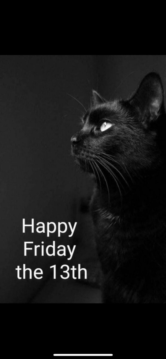 Happy Friday the 13th. Stay safe this weekend Patriots. Head on a swivel!!  😊