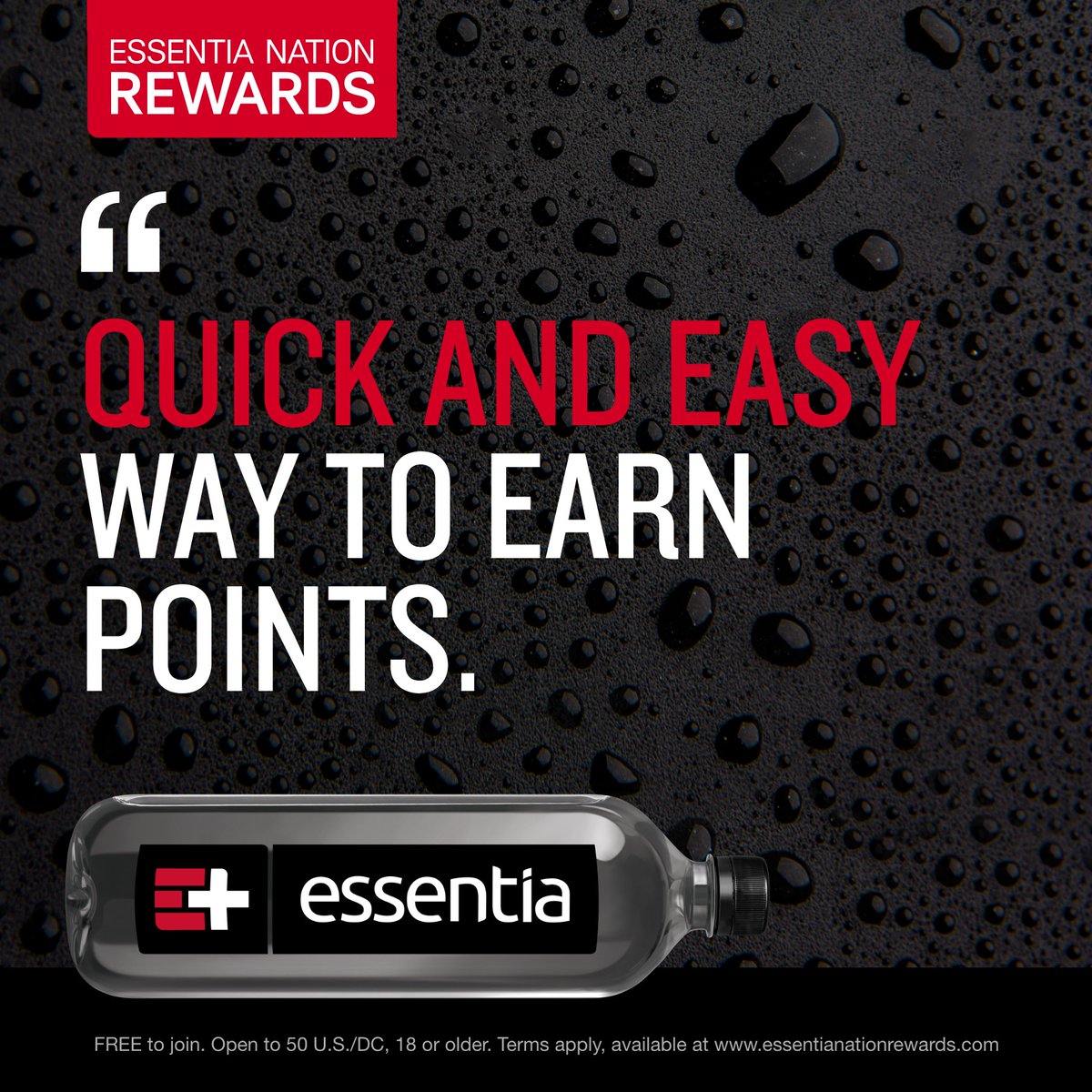The reviews are in—Essentia Nation Rewards is quick, easy, and packed with perks! Sign up today and turn hydration into epic rewards 🎁. #OverachievingH2O 💧essentianationrewards.com