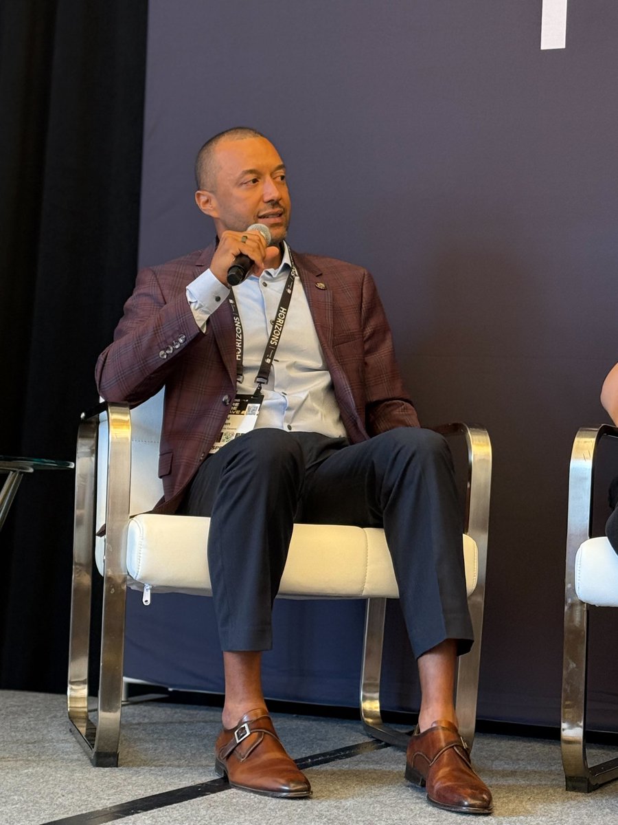 🙏 Thank you to the amazing people over at Jobs for the Future (JFF) for hosting an incredible conference! The lineup was 🔥 

Sashi Brown (President of Baltimore Ravens) and Shirley M. Collado, Ph.D. (CEO of College Track) plus John Bailey + Renée Cummings + Vilas Dhar +