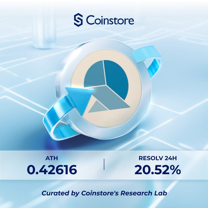 morgan_gid63705's tweet photo. $RESOLVE is blazing today, up 20.52%! Curated by Coinstore’s trusted Research Lab, it’s built to rise. Make your move now—trade $RESOLVE/USDT before this rocket flies higher! 

https://t.co/htYKDOjiKq

#BuyTheDip #RESOLV #CoinstoreResearchLab
@coinstoreexc https://t.co/PGPbU7Y2qo