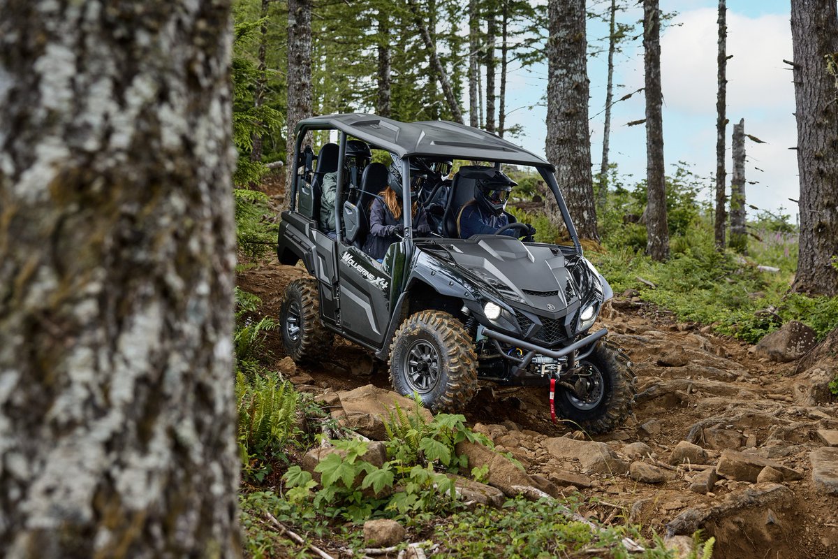YamahaOutdoors's tweet photo. When every seat gets a view, you’re doing it right.
This is Adventure REALized.
https://t.co/9xOisfoojV
#Yamaha #WolverineX4 #ProvenOffRoad #REALizeYourAdventure #AssembledInUSA #Yamaha10YearBelt https://t.co/yKCSuIIfmc