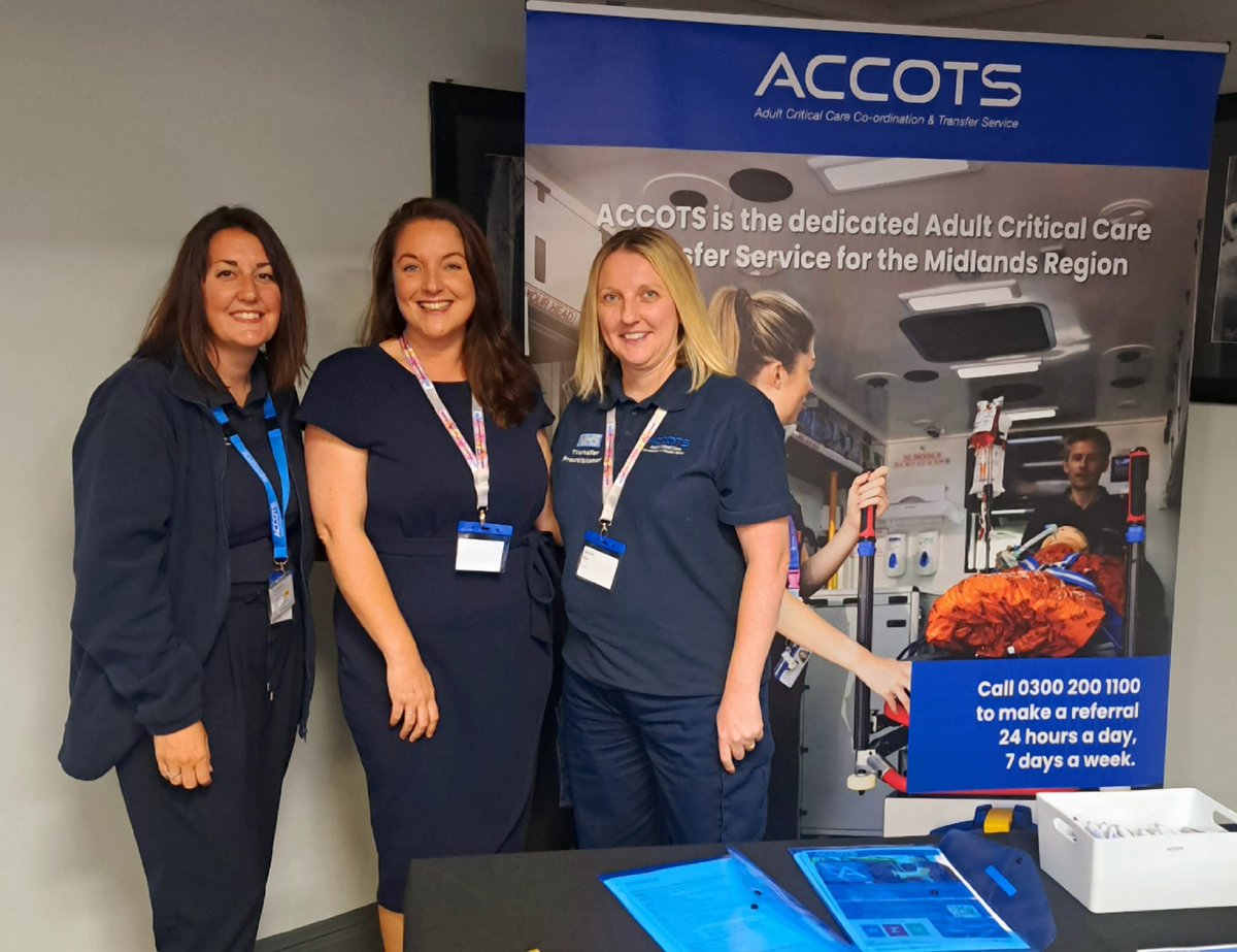 ACCOTS Midlands Adult Critical Care Transfer tweet media