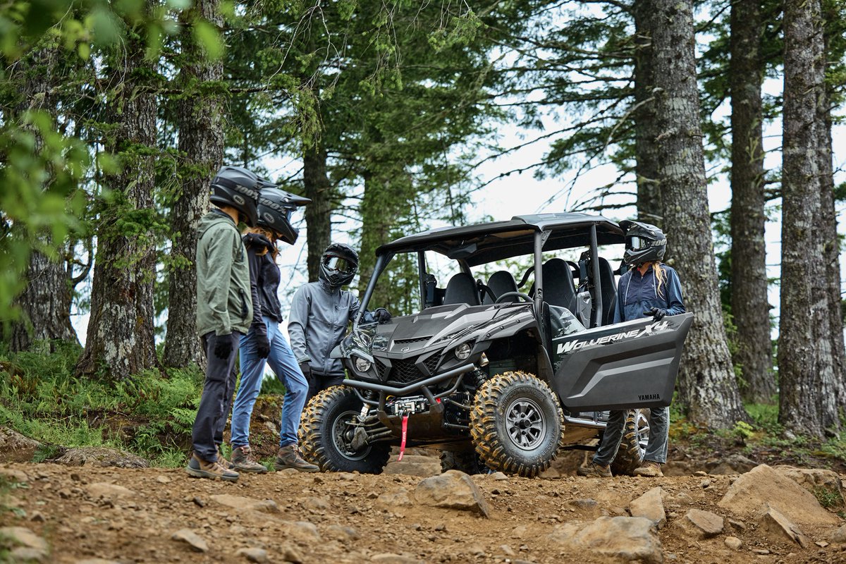 YamahaOutdoors's tweet photo. When every seat gets a view, you’re doing it right.
This is Adventure REALized.
https://t.co/9xOisfoojV
#Yamaha #WolverineX4 #ProvenOffRoad #REALizeYourAdventure #AssembledInUSA #Yamaha10YearBelt https://t.co/yKCSuIIfmc