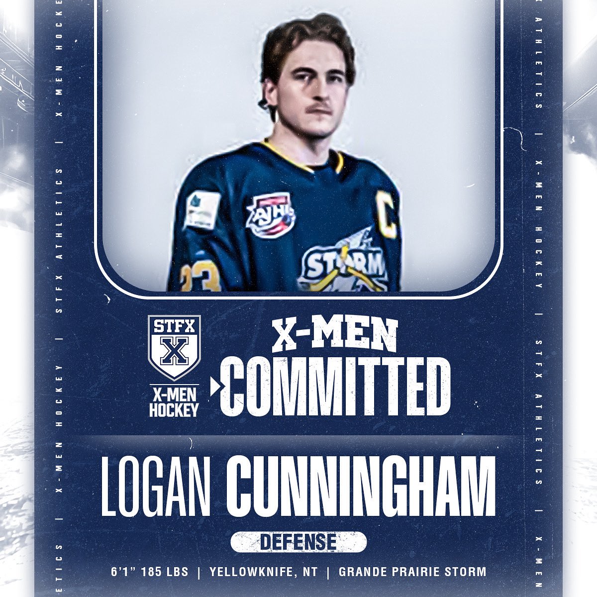 X-Men Hockey are pleased to announce the commitment of Grand Prairie captain Logan Cunningham to the roster! #goxgo