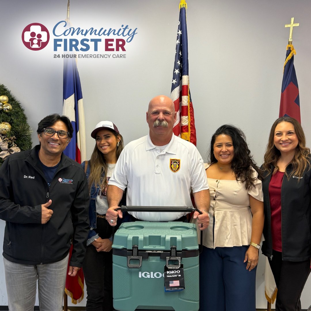 FirstER24's tweet image. The First Responders Luncheon was so much fun! We always love supporting our local heroes ❤️🤍💙
#communityfirster #deerparktx #DPPD