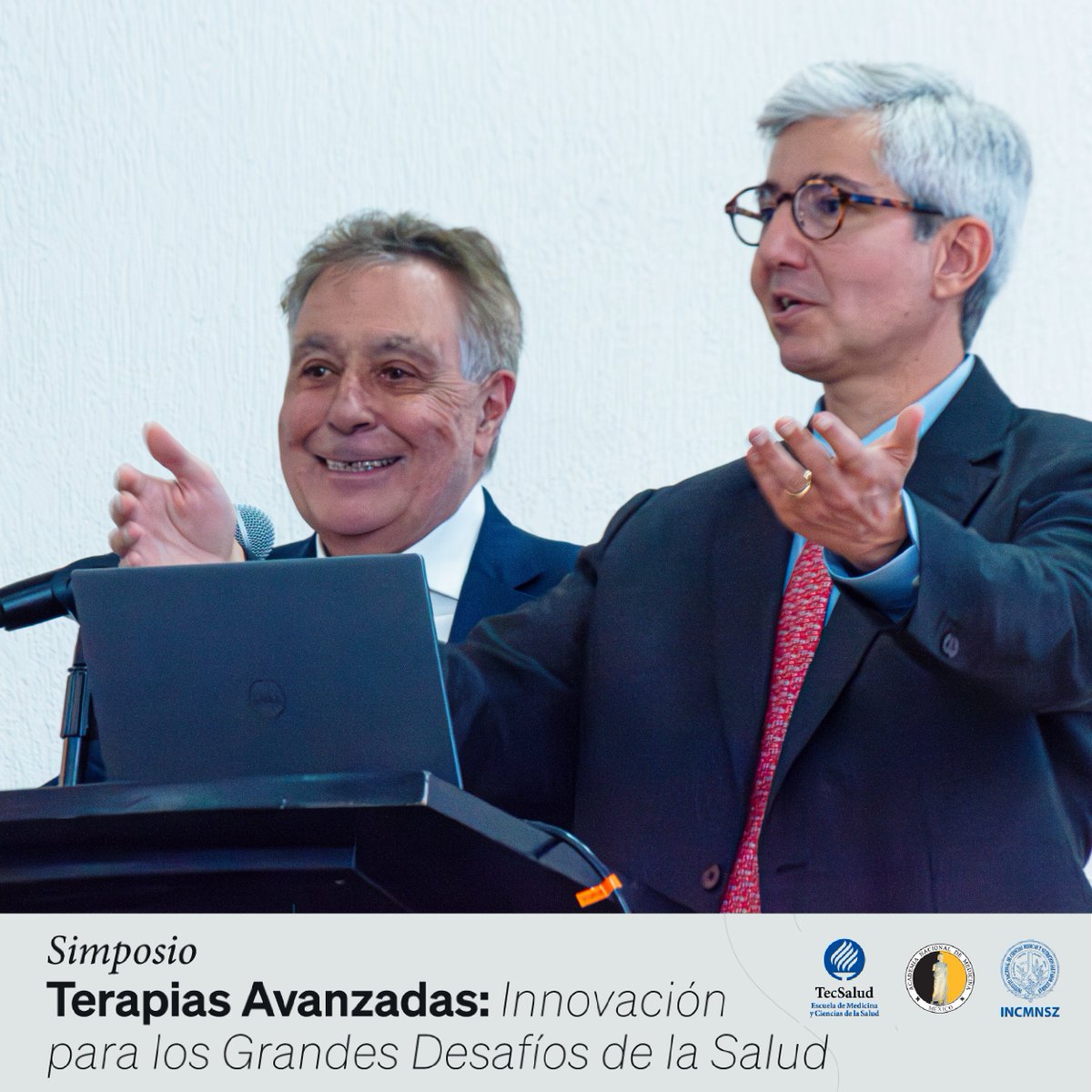 El Simposio Terapias Avanzadas integra la experiencia de especialistas en terapias celulares de última generación mostrando el estado actual del avance científico en esta área de medicina. <a href="/ClinicaNavarra/">Clínica Universidad de Navarra</a> <a href="/unav/">Universidad de Navarra</a> <a href="/incmnszmx/">INCMNSZ</a> <a href="/ANacionalMed/">Academia Nacional de Medicina de México</a>