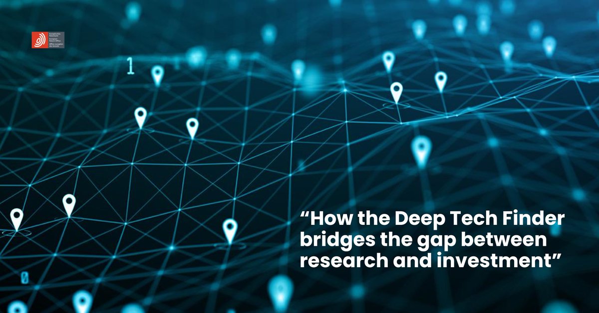 🚀 𝗧𝗵𝗲 𝗗𝗲𝗲𝗽 𝗧𝗲𝗰𝗵 𝗙𝗶𝗻𝗱𝗲𝗿 𝗔𝗽𝗽 𝗶𝘀 𝗻𝗼𝘄 𝗹𝗶𝘃𝗲!

Discover Europe’s game-changing and explore 10,000+ patent-active startups and universities across Europe — connecting innovators, investors, and research.

📲 Free on iOS &amp; Android:

🔗