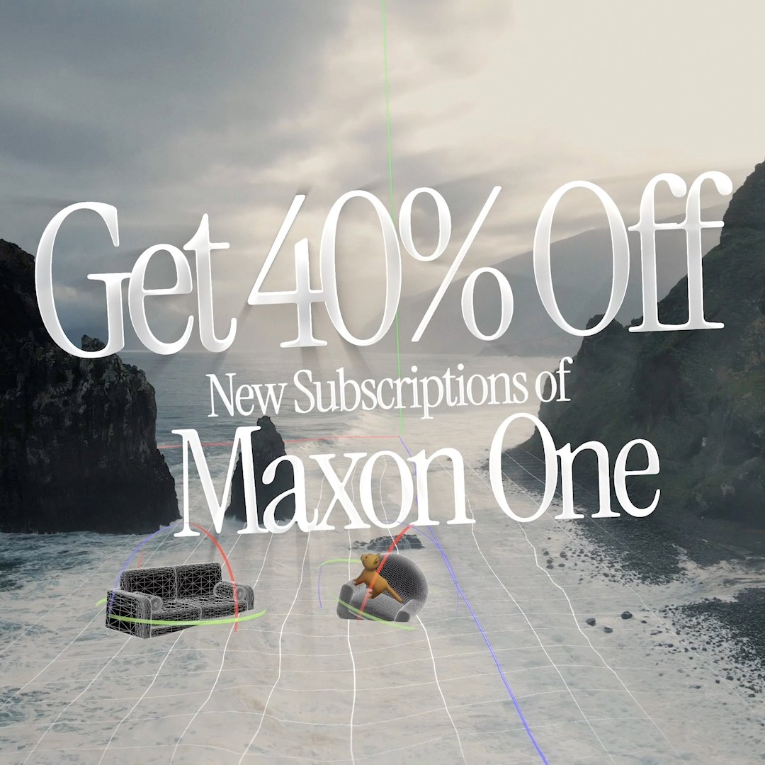 Videocraft Pro (@digistorians) on Twitter photo CREATION IS YOUR NATURAL STATE
On June 16th-18th get 40% off new subscriptions of Maxon One, 30% off new subscriptions of cinema 4D, Red Giant, Redshift, Universe & ZBrush.
Reach out today on 1800 643 789 or enquiries@digistor.com.au and our software specialists will assist. CREATION IS YOUR NATURAL STATE
On June 16th-18th get 40% off new subscriptions of Maxon One, 30% off new subscriptions of cinema 4D, Red Giant, Redshift, Universe & ZBrush.
Reach out today on 1800 643 789 or enquiries@digistor.com.au and our software specialists will assist.
