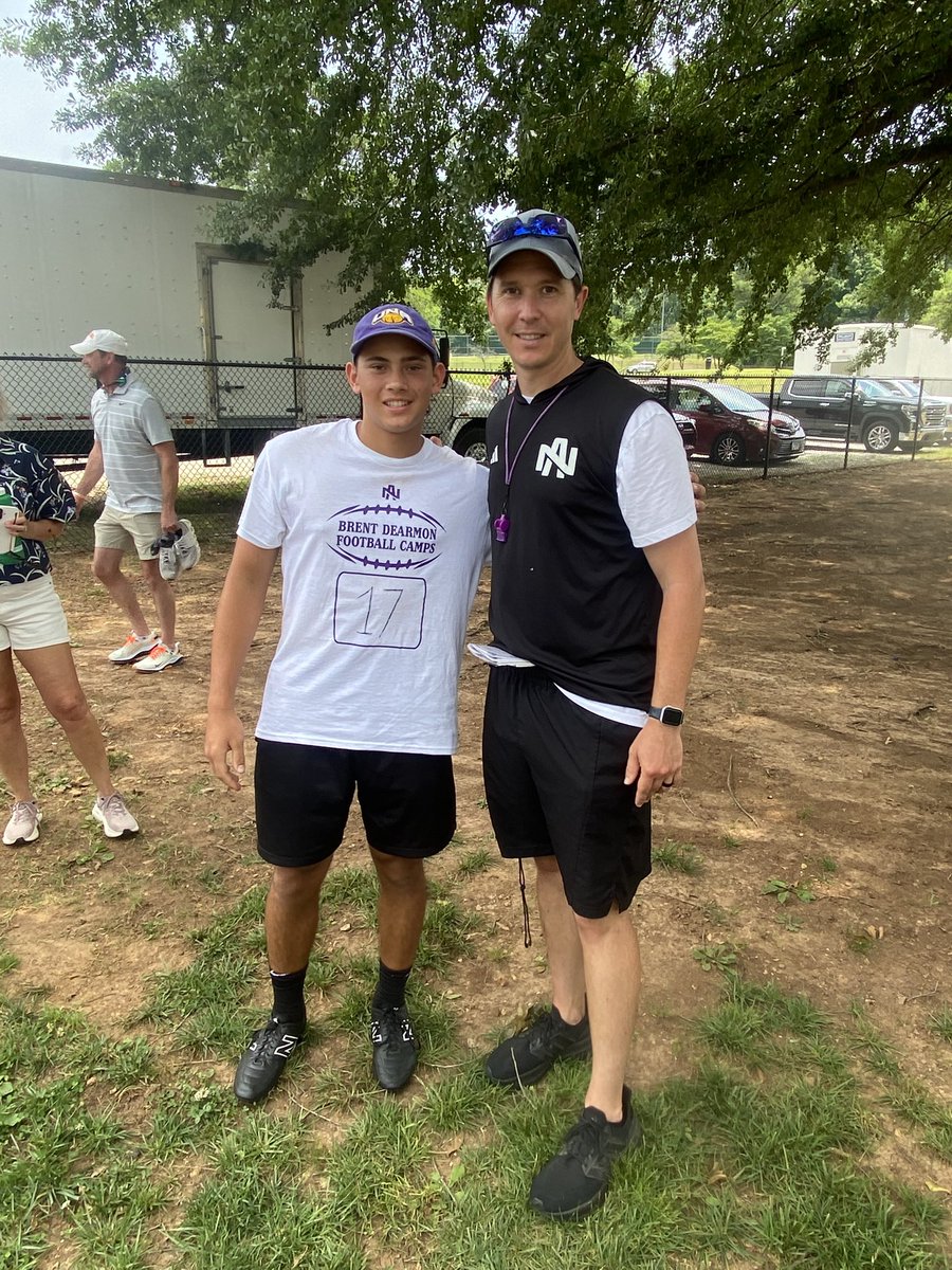 Charlie A. Bottoms (@charlie_bottoms) on Twitter photo Even though the the weather cut camp short I enjoyed kicking at <a href="/UNAFootball/">North Alabama Football</a> and meeting <a href="/Coach_LukeRoth/">Luke Roth</a>
<a href="/Coach_Gregg3/">Josh Gregg</a> Even though the the weather cut camp short I enjoyed kicking at <a href="/UNAFootball/">North Alabama Football</a> and meeting <a href="/Coach_LukeRoth/">Luke Roth</a>
<a href="/Coach_Gregg3/">Josh Gregg</a>