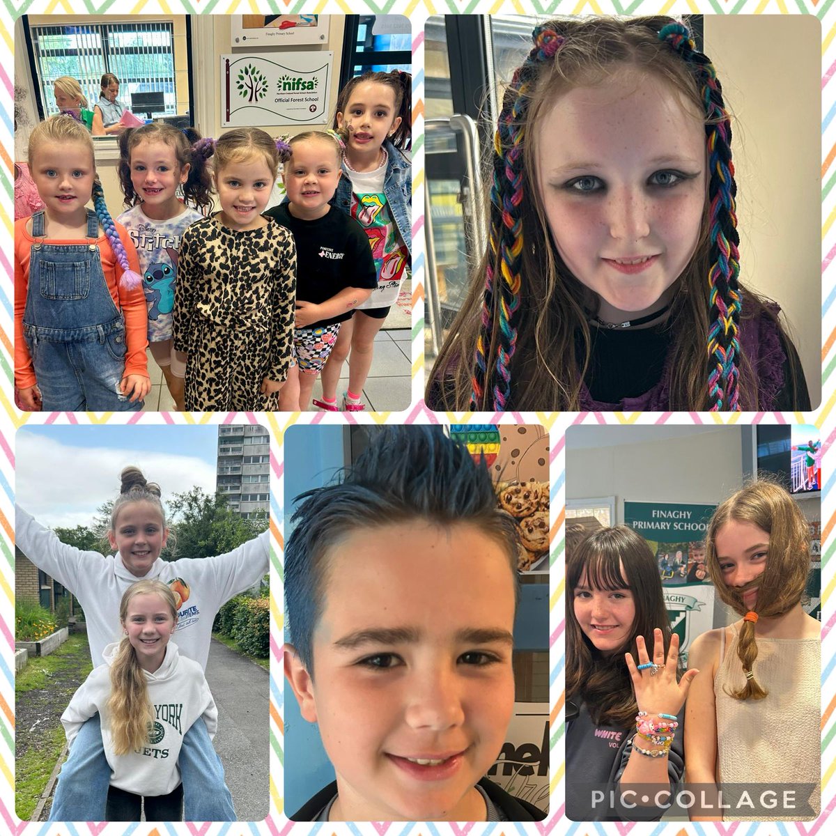 Break The Rules Day!
Some more of the pupils breaking the rules today!