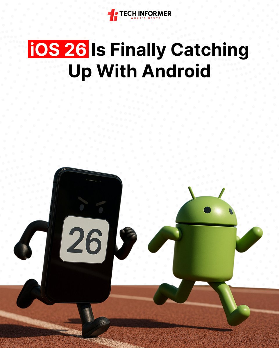 Tech_Informer_'s tweet image. (1/2) Which Android feature do you think Apple should add next? And which feature do you believe Android still handles better?

#TechInformer

#iOS26 #AndroidFeatures  #AppleVsAndroid